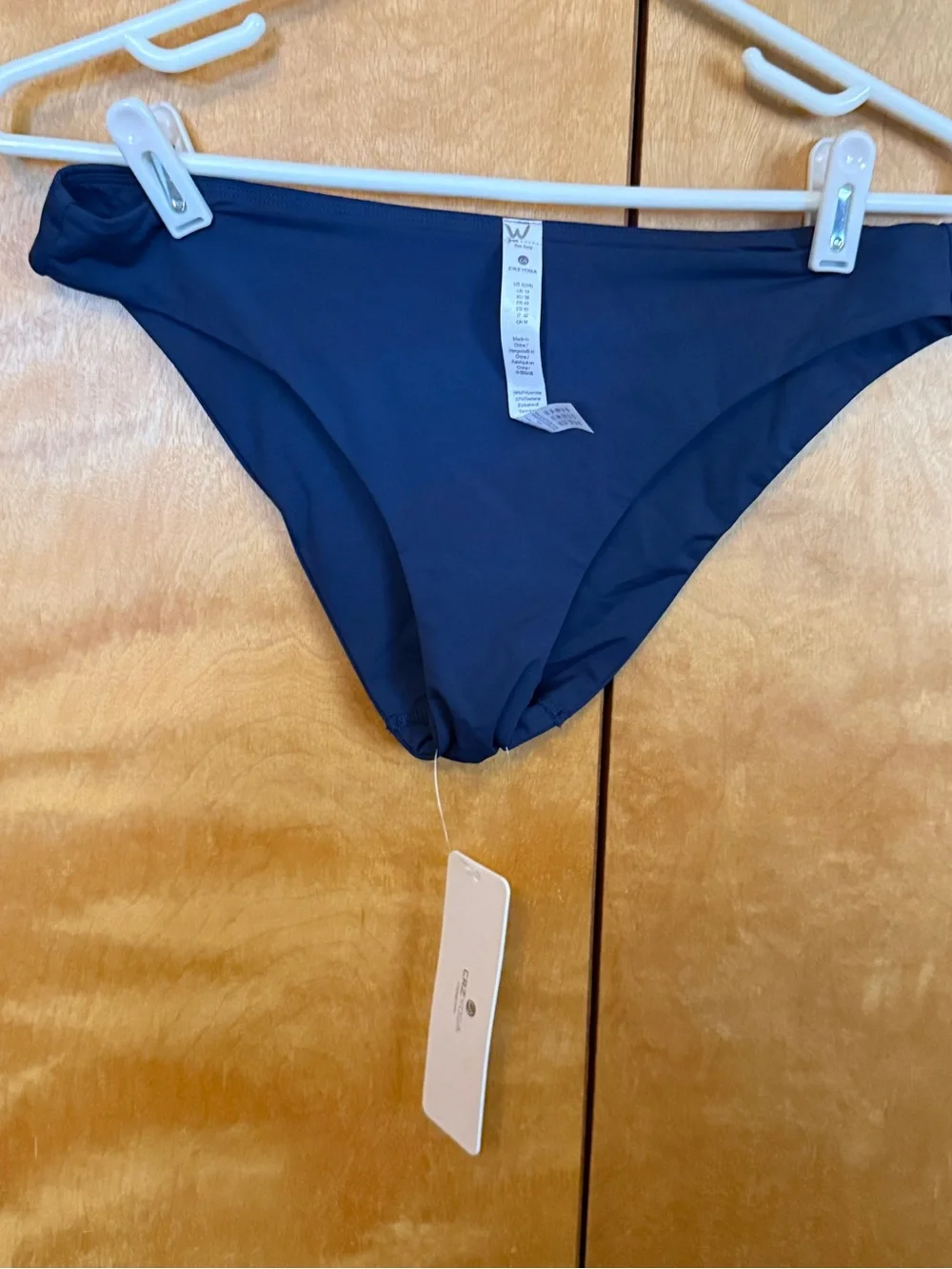 CRZ YOGA Women’s Insignia Blue Bikini Bottom Size Small